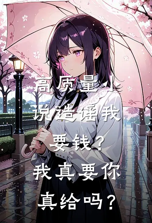 高质量小说造谣我要钱？我真要你真给吗？