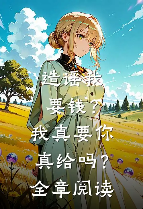 造谣我要钱？我真要你真给吗？全章阅读