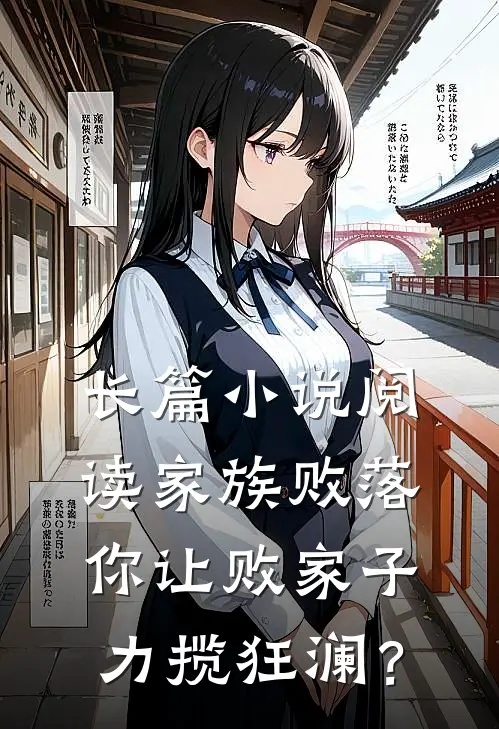 长篇小说阅读家族败落，你让败家子力揽狂澜？