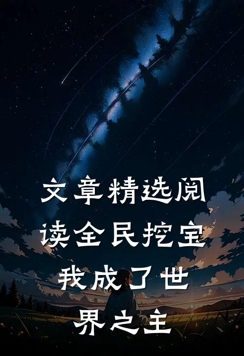 文章精选阅读全民挖宝，我成了世界之主