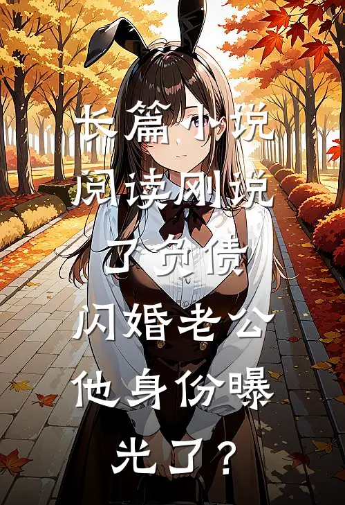 长篇小说阅读刚说了负债，闪婚老公他身份曝光了？