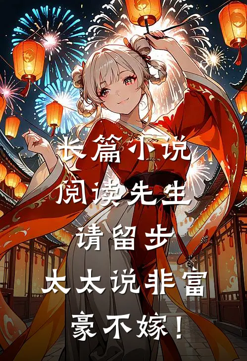 长篇小说阅读先生请留步，太太说非富豪不嫁！