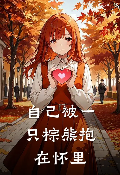 自己被一只棕熊抱在怀里