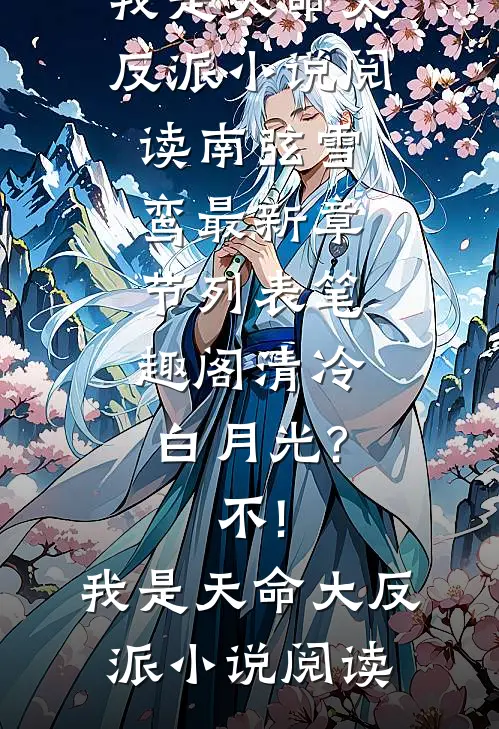 清冷白月光?不!我是天命大反派小说阅读（南弦雪鸾）最新章节阅读无弹窗大结局_清冷白月光?不!我是天命大反派小说阅读（南弦雪鸾）最新章节列表笔趣阁（清冷白月光?不!我是天命大反派小说阅读）
