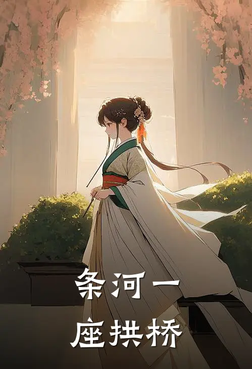 条河一座拱桥