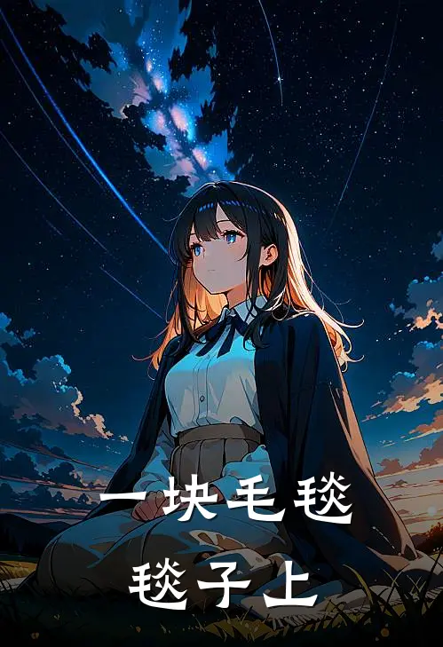 一块毛毯毯子上