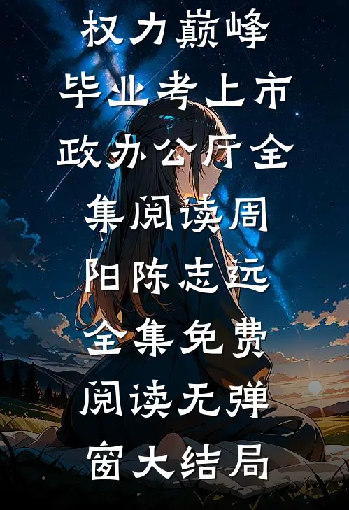权力巅峰:毕业考上市政办公厅全集阅读（周阳陈志远）全集免费阅读无弹窗大结局