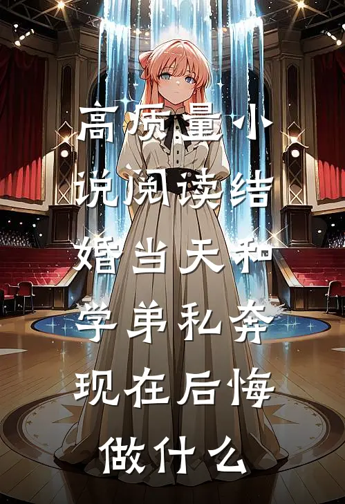 高质量小说阅读结婚当天和学弟私奔，现在后悔做什么