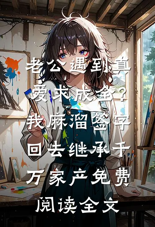 老公遇到真爱求成全？我麻溜签字，回去继承千万家产免费阅读全文