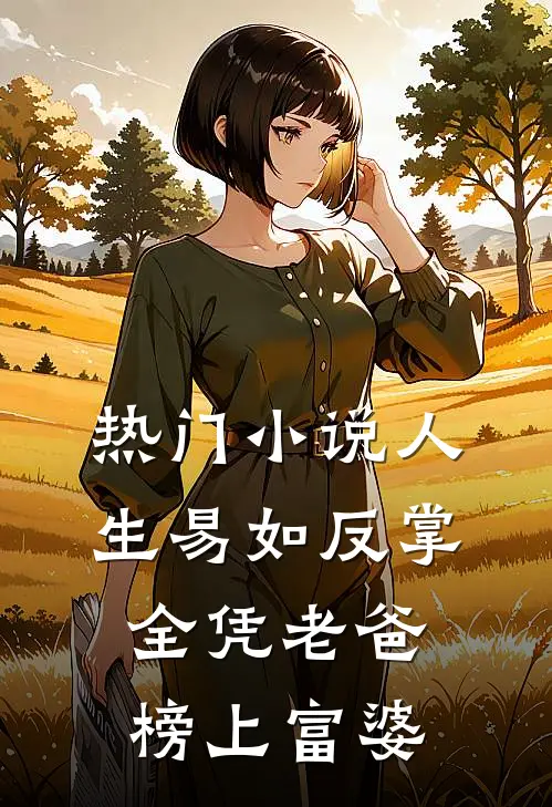 热门小说人生易如反掌，全凭老爸榜上富婆