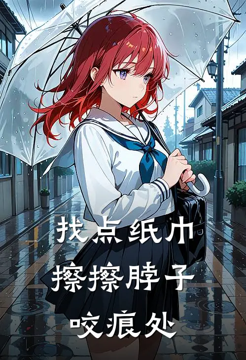 找点纸巾擦擦脖子咬痕处