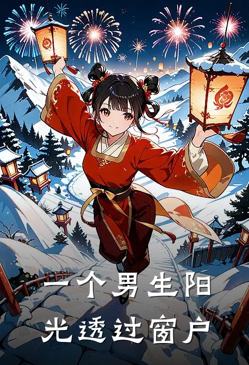 一个男生阳光透过窗户