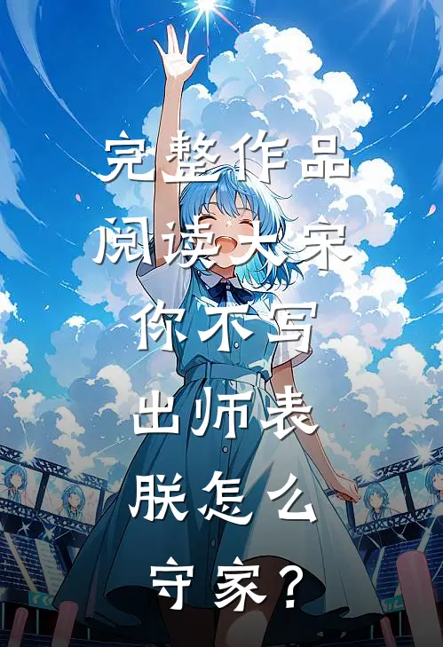 完整作品阅读大宋：你不写出师表，朕怎么守家？