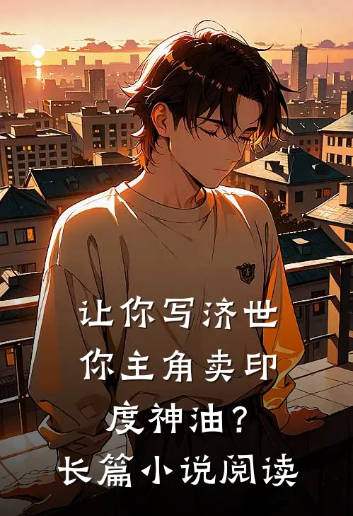 让你写济世，你主角卖印度神油？长篇小说阅读