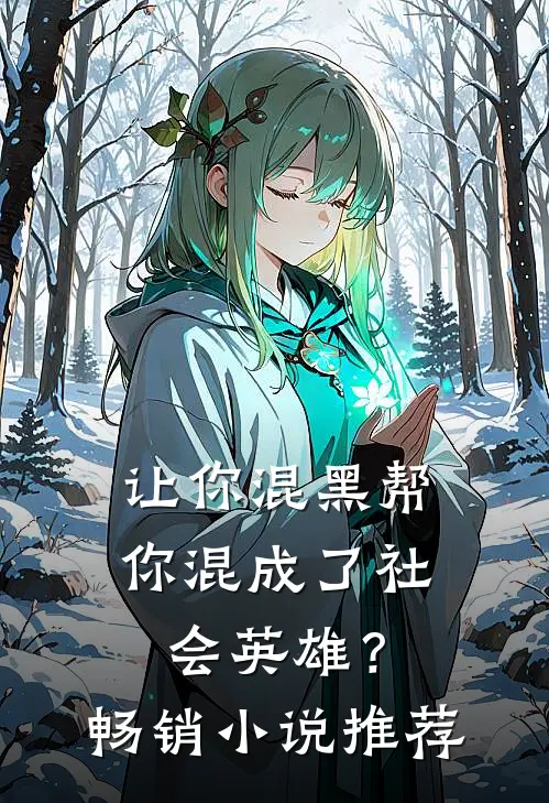 让你混黑帮，你混成了社会英雄？畅销小说推荐