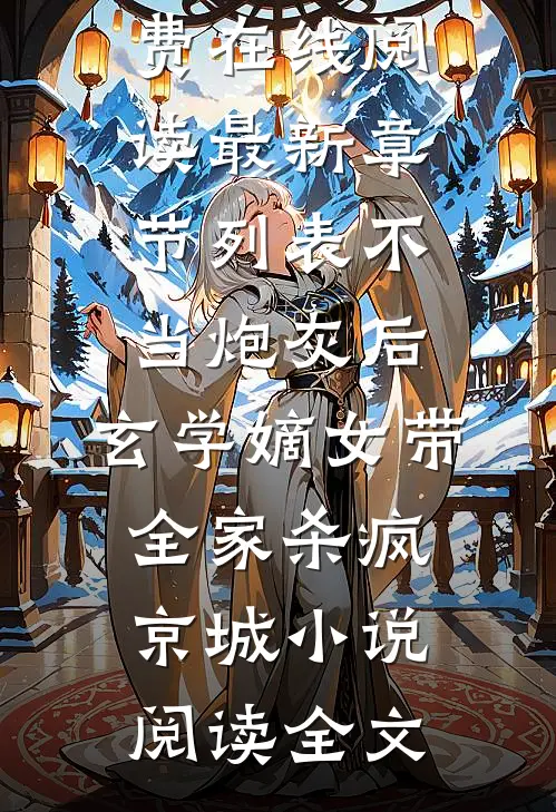 不当炮灰后,玄学嫡女带全家杀疯京城小说阅读全文（楚行渊凤安然）热门章节免费在线阅读_最新章节列表（不当炮灰后,玄学嫡女带全家杀疯京城小说阅读全文）