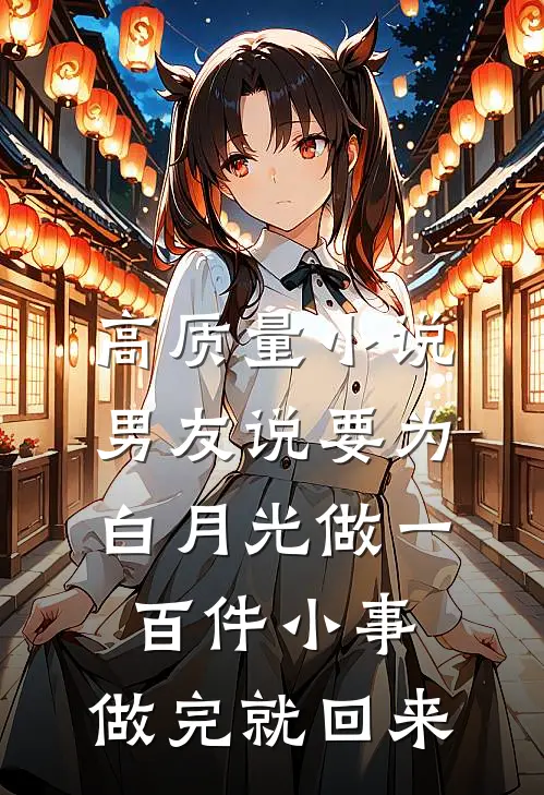 高质量小说男友说要为白月光做一百件小事，做完就回来