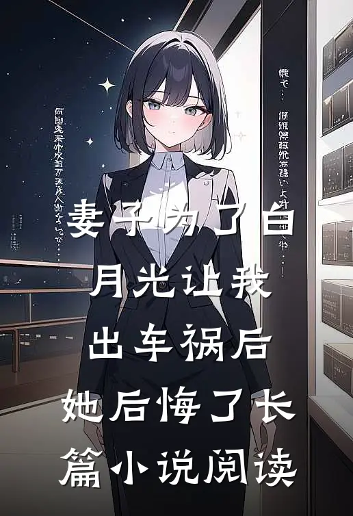 妻子为了白月光让我出车祸后，她后悔了长篇小说阅读