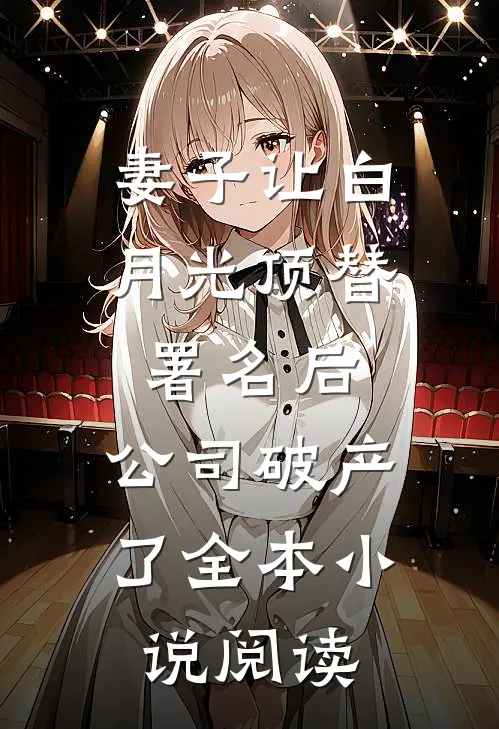 妻子让白月光顶替署名后，公司破产了全本小说阅读