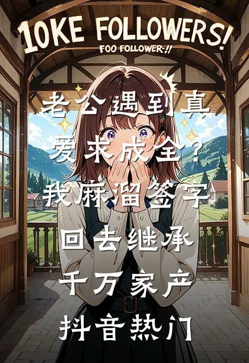 老公遇到真爱求成全？我麻溜签字，回去继承千万家产抖音热门