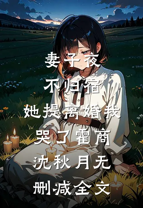 妻子夜不归宿，她提离婚我哭了霍商沈秋月无删减全文