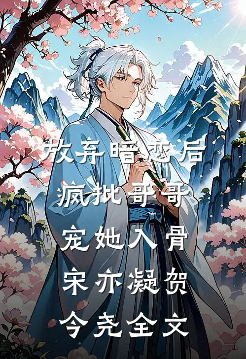 放弃暗恋后，疯批哥哥宠她入骨宋亦凝贺今尧全文
