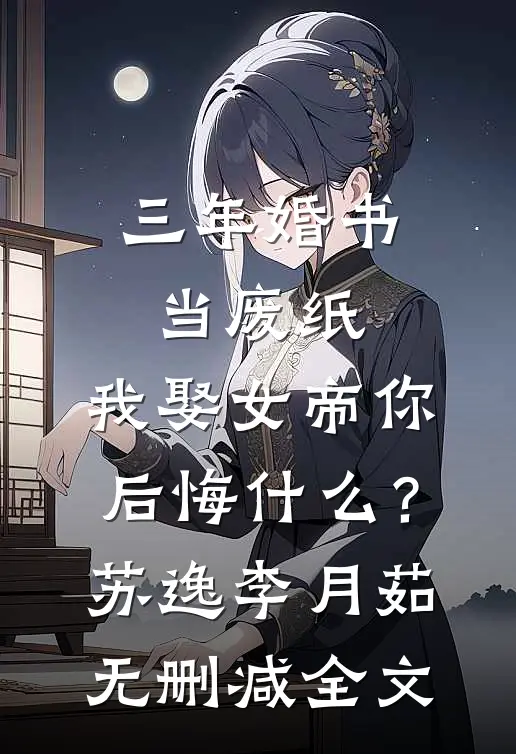 三年婚书当废纸，我娶女帝你后悔什么？苏逸李月茹无删减全文