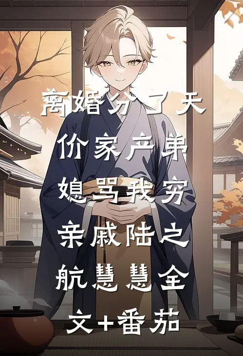 离婚分了天价家产弟媳骂我穷亲戚陆之航慧慧全文+番茄