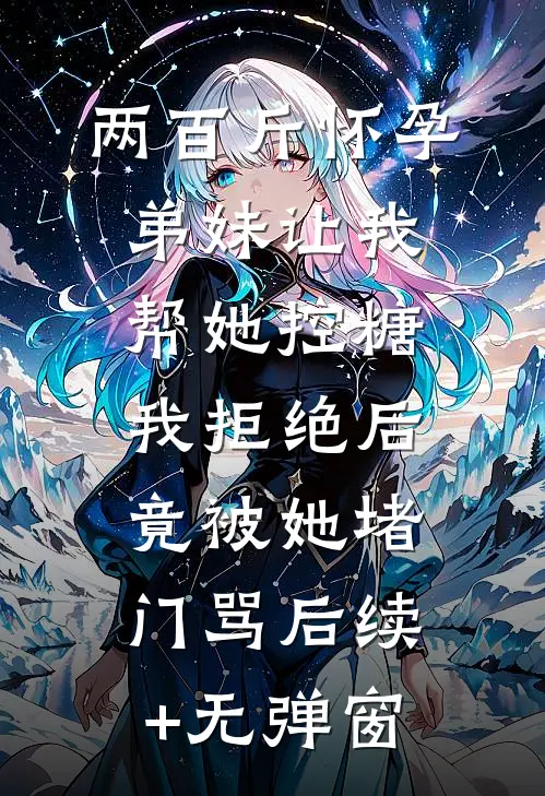 两百斤怀孕弟妹让我帮她控糖，我拒绝后，竟被她堵门骂后续+无弹窗
