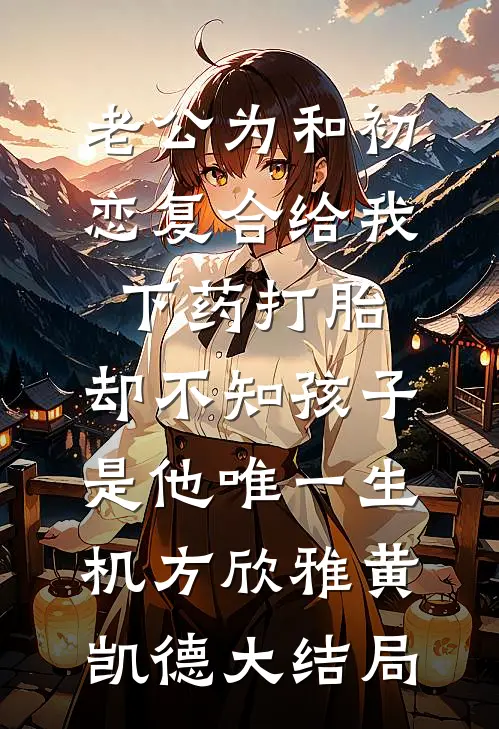 老公为和初恋复合给我下药打胎，却不知孩子是他唯一生机方欣雅黄凯德大结局