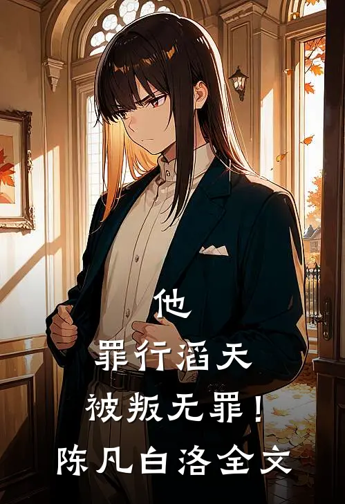 他，罪行滔天，被叛无罪！陈凡白洛全文