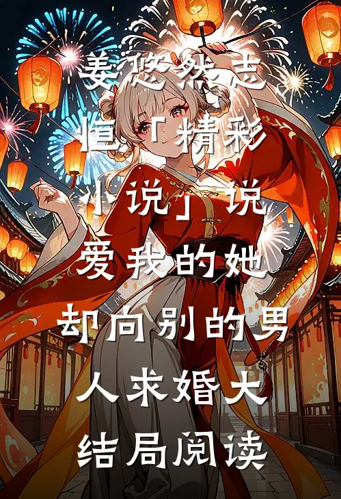 姜悠然志恒「精彩小说」说爱我的她，却向别的男人求婚大结局阅读
