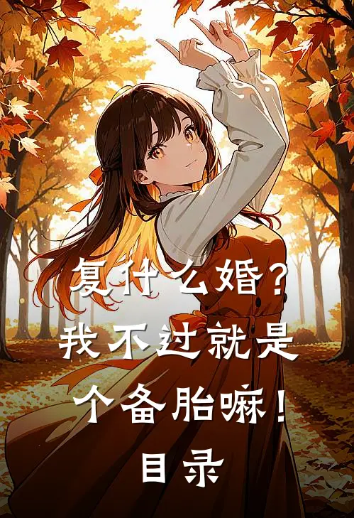 复什么婚？我不过就是个备胎嘛！目录