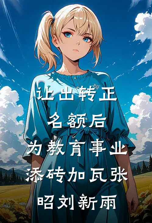 让出转正名额后，为教育事业添砖加瓦张昭刘新雨