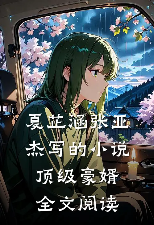夏芷涵张亚杰写的小说顶级豪婿全文阅读