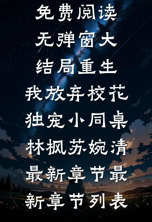 重生:我放弃校花,独宠小同桌林枫苏婉清最新章节