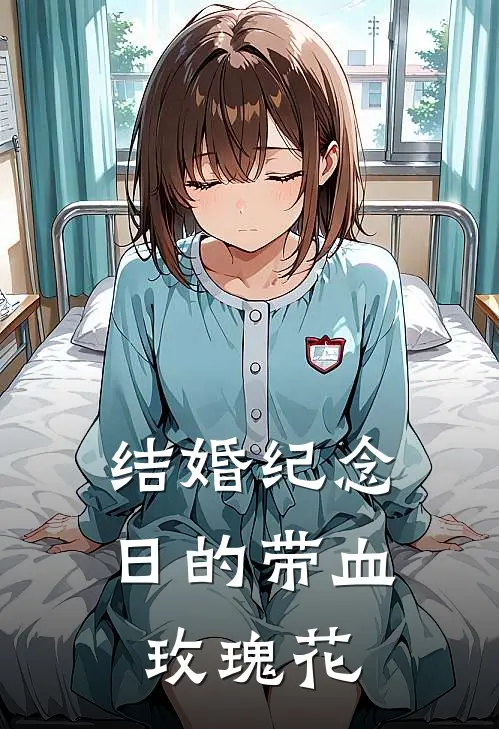 结婚纪念日的带血玫瑰花
