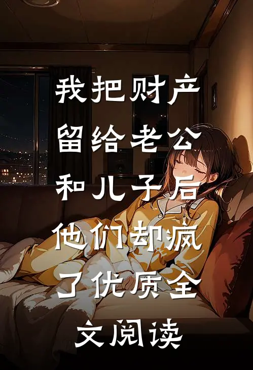 我把财产留给老公和儿子后，他们却疯了优质全文阅读