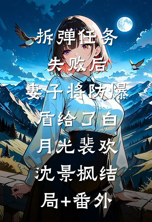 拆弹任务失败后，妻子将防爆盾给了白月光裴欢沈景枫结局+番外