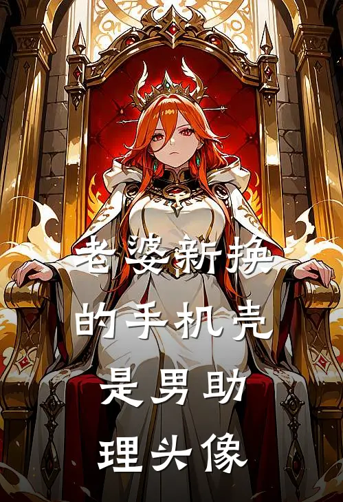 老婆新换的手机壳，是男助理头像