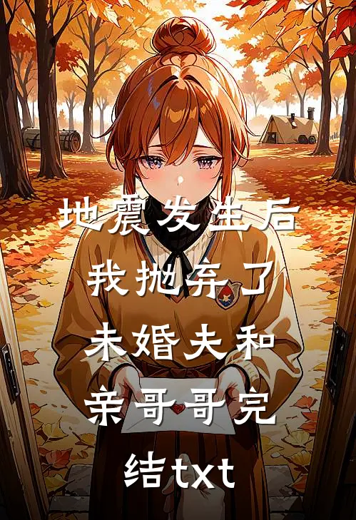 地震发生后我抛弃了未婚夫和亲哥哥完结txt