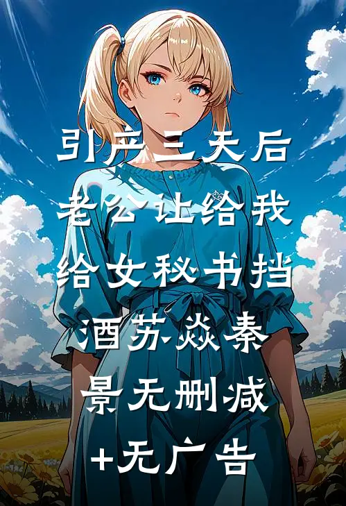 引产三天后，老公让给我给女秘书挡酒苏焱秦景无删减+无广告