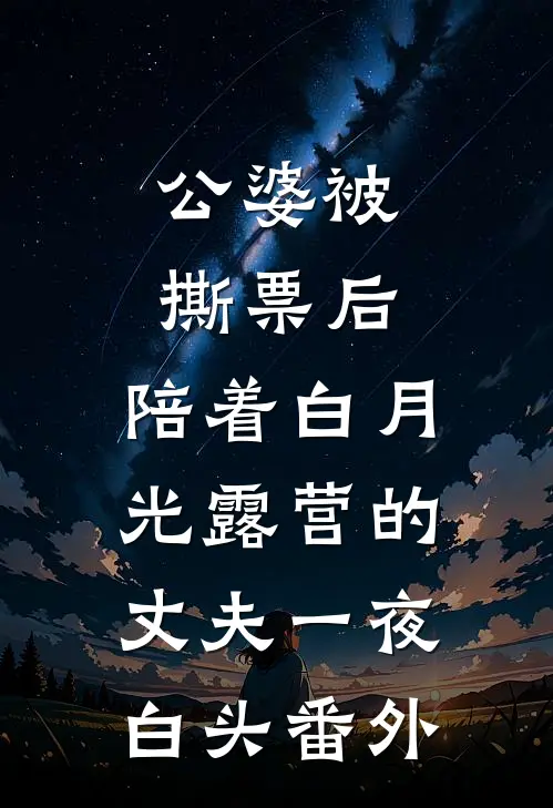 公婆被撕票后，陪着白月光露营的丈夫一夜白头番外