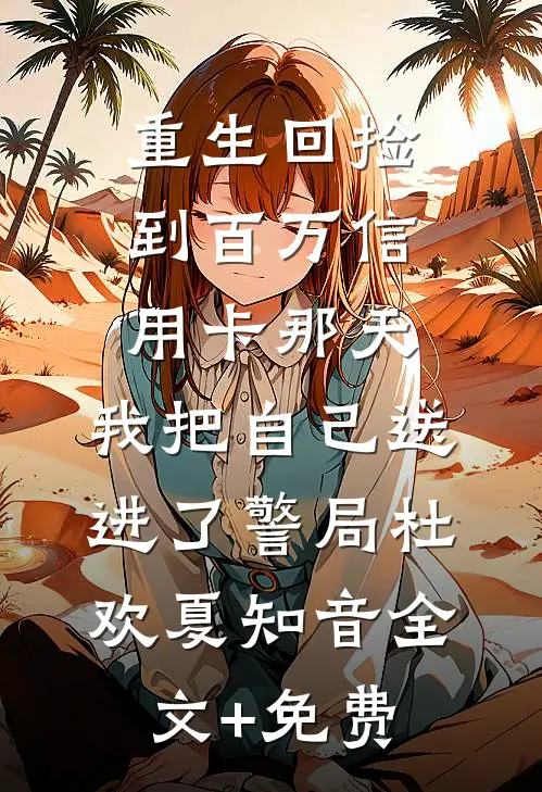 重生回捡到百万信用卡那天，我把自己送进了警局杜欢夏知音全文+免费