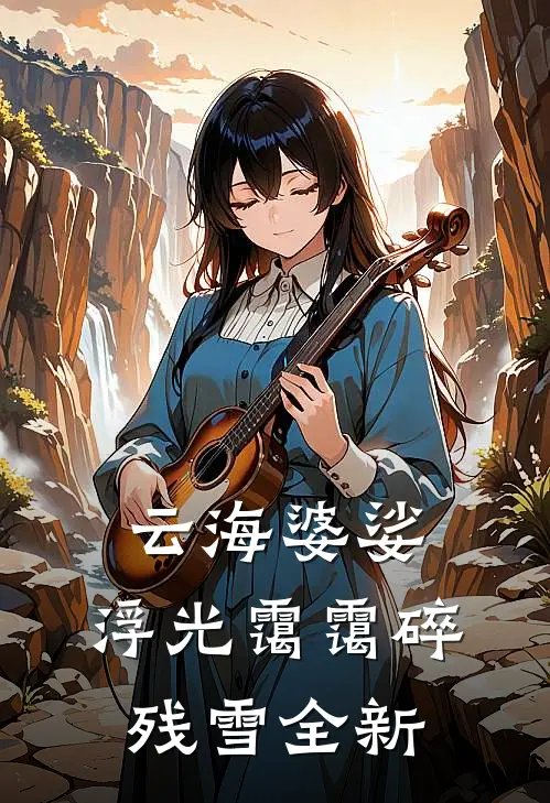 云海婆娑，浮光霭霭碎残雪全新