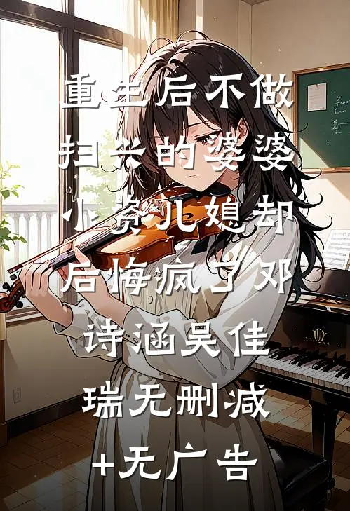 重生后不做扫兴的婆婆，小资儿媳却后悔疯了邓诗涵吴佳瑞无删减+无广告