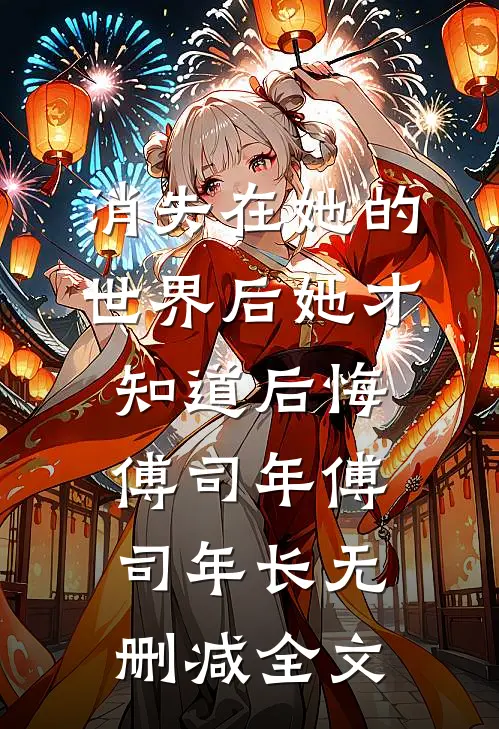 消失在她的世界后她才知道后悔傅司年傅司年长无删减全文