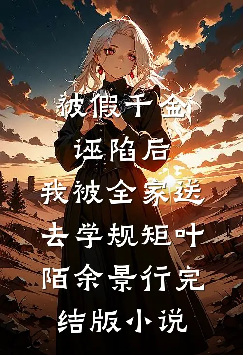 被假千金诬陷后，我被全家送去学规矩叶陌余景行完结版小说