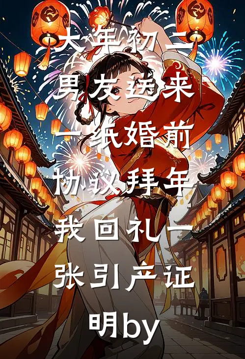 大年初二男友送来一纸婚前协议拜年，我回礼一张引产证明by