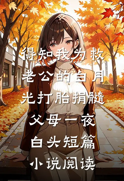 得知我为救老公的白月光打胎捐髓，父母一夜白头短篇小说阅读